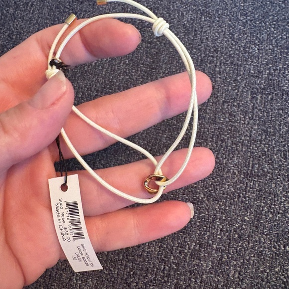 Marc By Marc Jacobs Jewelry - Marc By Marc Jacobs Gold and Cream Bracelet